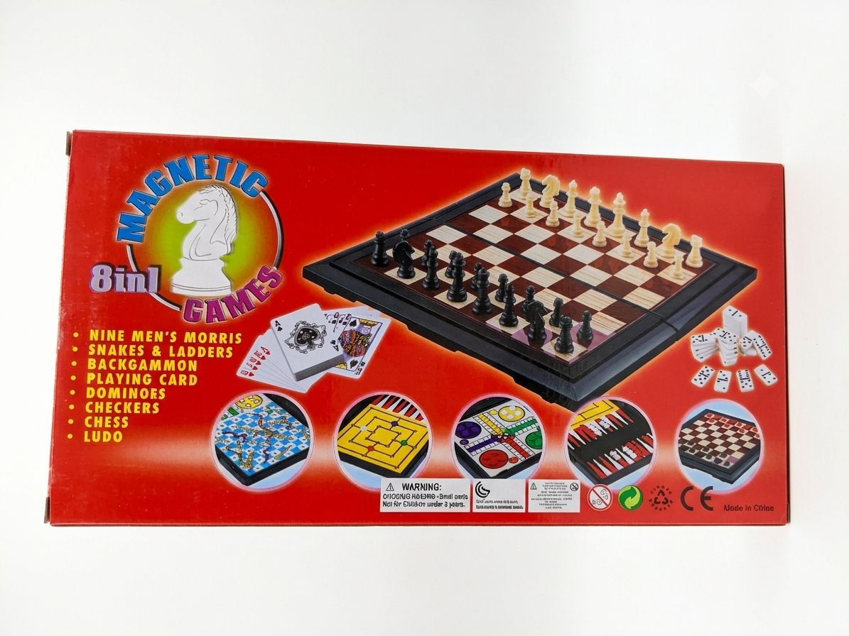 Ajedrez 8 en 1 Magnetic Games