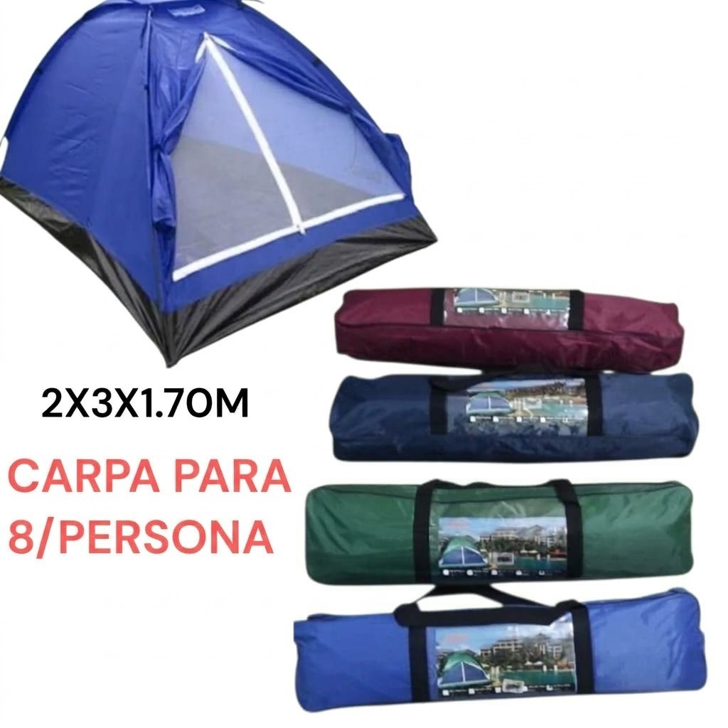 Carpa para 8 Personas