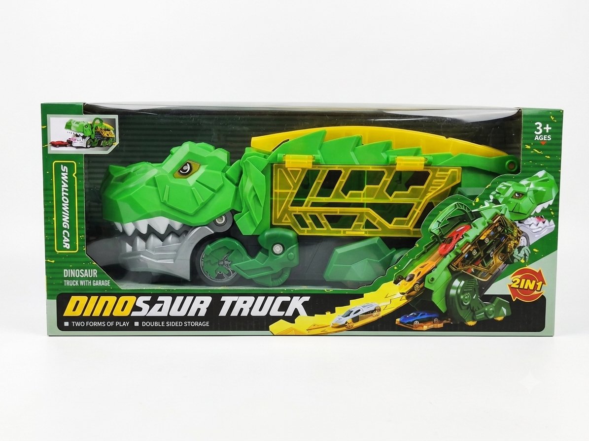 Carro dinosaurio 2 en 1