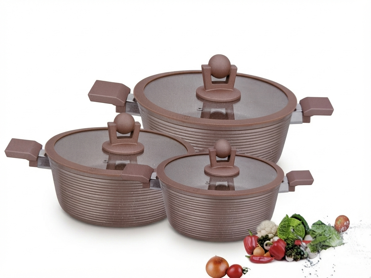 Juego ollas 3pcs 20-22-24