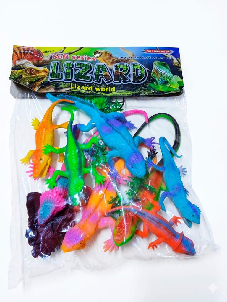 Lagartos fosforesentes Lizard world