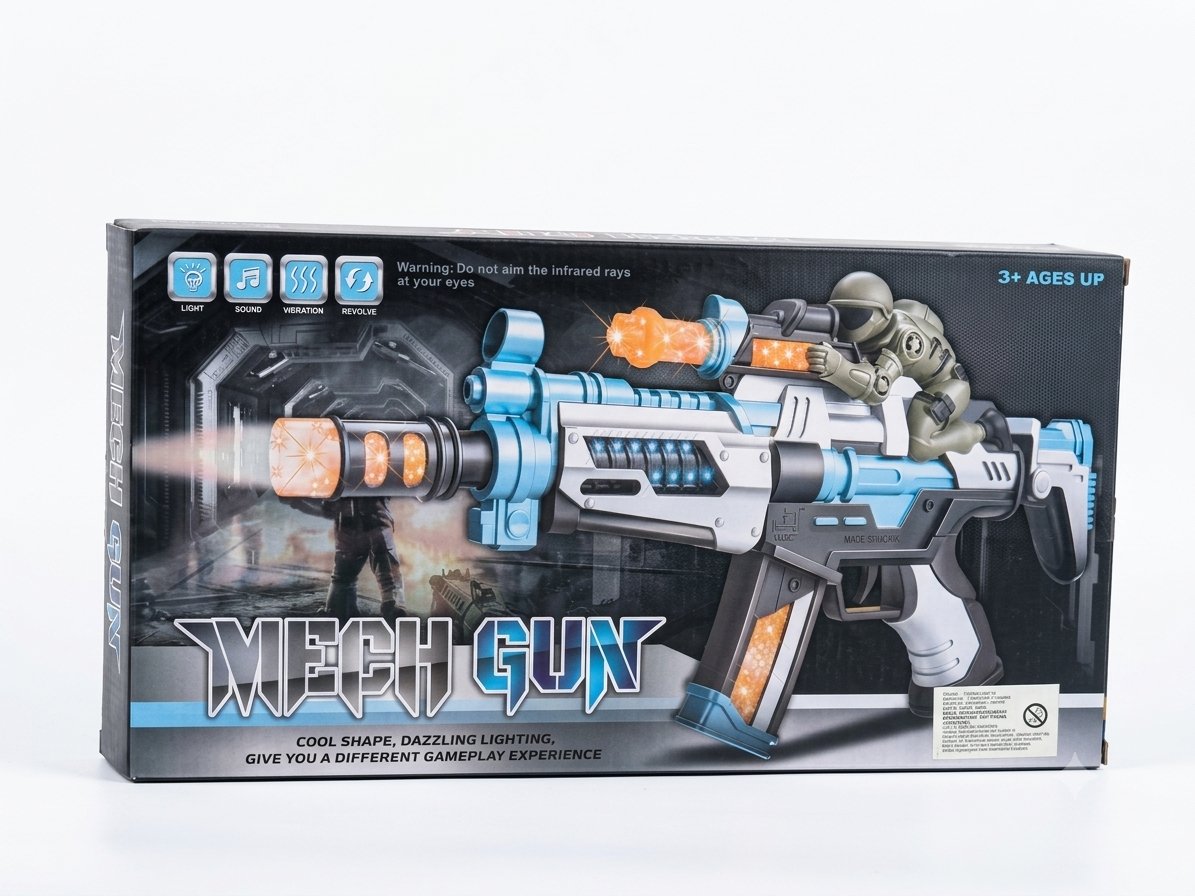 Pistola Mech Gun c/sonido