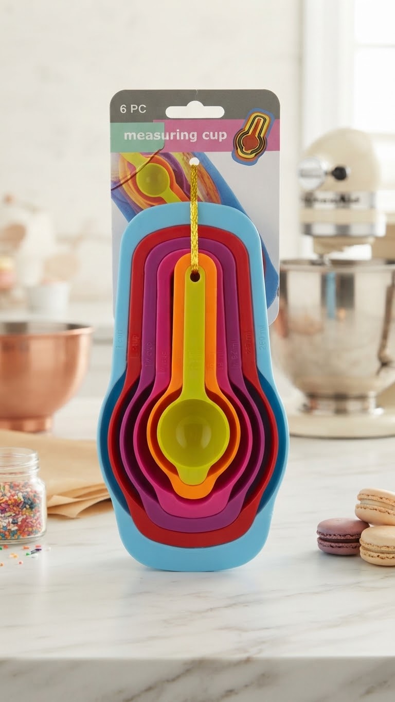 Taza medidora 6pc