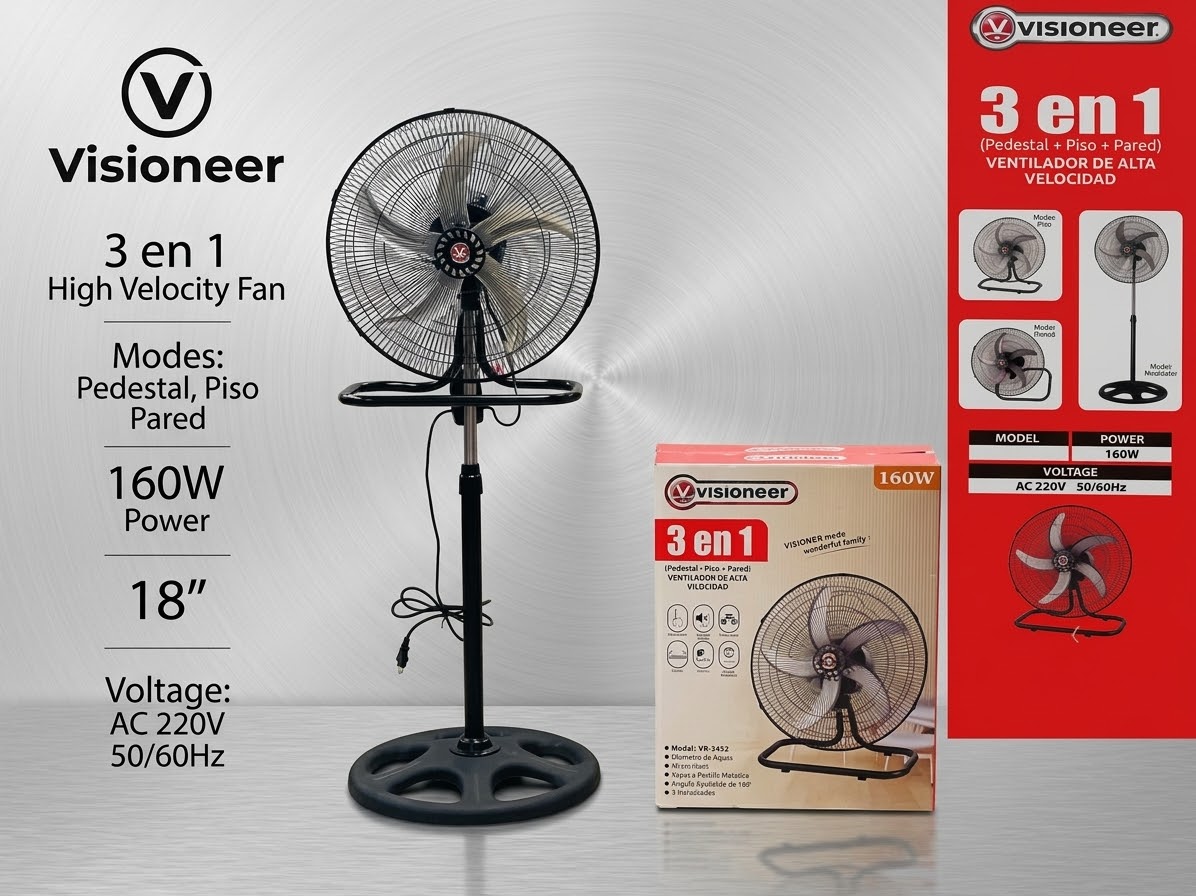 Ventilador 3 en 1 visioneer